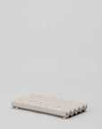 Keramik sæbeskål, L | TERRAZZO 8 x 15 cm