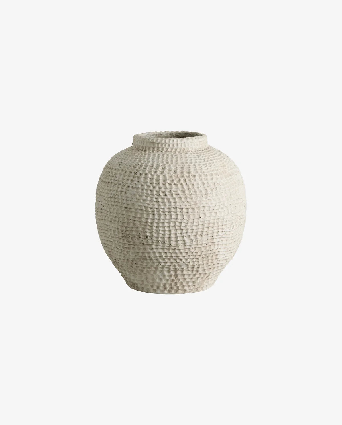 RUPA krukke i cement - HVID